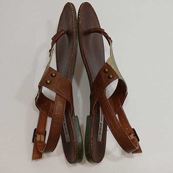 Steve Madden Pami Leather Thong Sandals - Picture 5 of 9